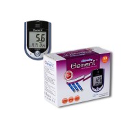 Глюкометр Element и тест-полоски Element 85 штук