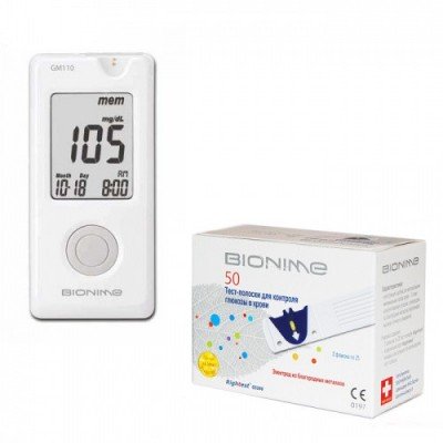 Глюкометр BIONIME Rightest GM110 