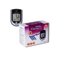 Глюкометр Element и тест-полоски Element 85 штук