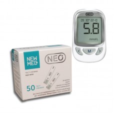Глюкометр Neo NewMed (Нео НьюМед) + тест полоски Neo №50