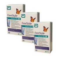Тест смужки FreeStyle Optium Neo H (Фрістайл Оптіум H) №100 - 3 уп.  (300 шт.)