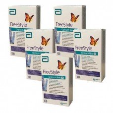 Тест смужки FreeStyle Optium Neo H (Фрістайл Оптіум H) №100 - 5 уп.  (500 шт.)
