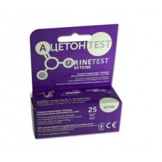 Тест смужки на Ацетон в сечі №25 (Норма Україна)