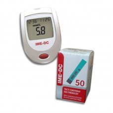 Глюкометр IME-DC + 50 тест-смужки IME-DC №50