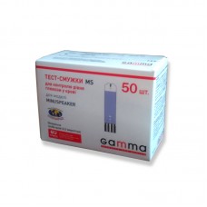 Тест-смужки Gamma MS (Гамма МС) 50 штук