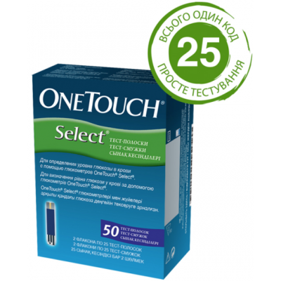 Тест-полоски One Touch Select 