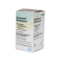 Тест-смужки Accutrend Холестерин, 25 шт.