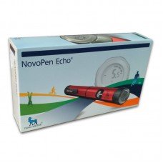 Шприц-ручка для введення інсуліну NovoPen Echo (Новопо Ехо) з кроком 0,5 од.