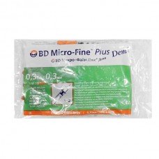 Шприцы bd micro fine plus demi 0,30 мл, 10 штук Шприцы bd micro fine plus demi 0,30 мл, 10 штук