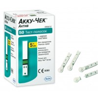 Тест-полоски Accu-Chek Active (Акку-Чек Актив) №50 + Ланцеты Softclix 10 шт!