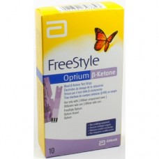 Тест-смужки FreeStyle Optium (Фрістайл Оптіум) B-Ketone №10