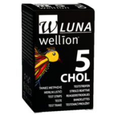 Тест-полоски Wellion LUNA GHOL №5 (холестерин) Тест-полоски Wellion LUNA GHOL №5 (холестерин)