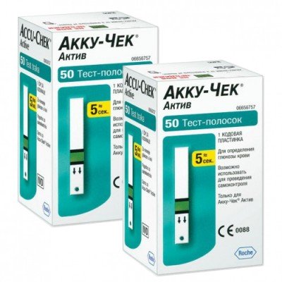 Тест-полоски Accu-Chek Active