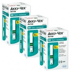 Тест-смужки Accu-Chek Active (Акку-Чек Актив) №50 - 3 уп.