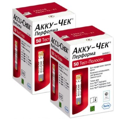 Тест-полоски Accu-Chek Performa