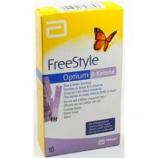 Тест-смужки FreeStyle Optium (Фрістайл Оптіум) B-Ketone №10