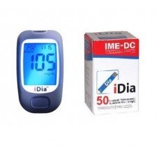 Глюкометр IME-DC iDiA + тест-смужки IME-DC iDiA №50 (50 шт.) 